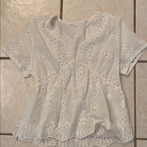 Embellished Short Sleeved Top
